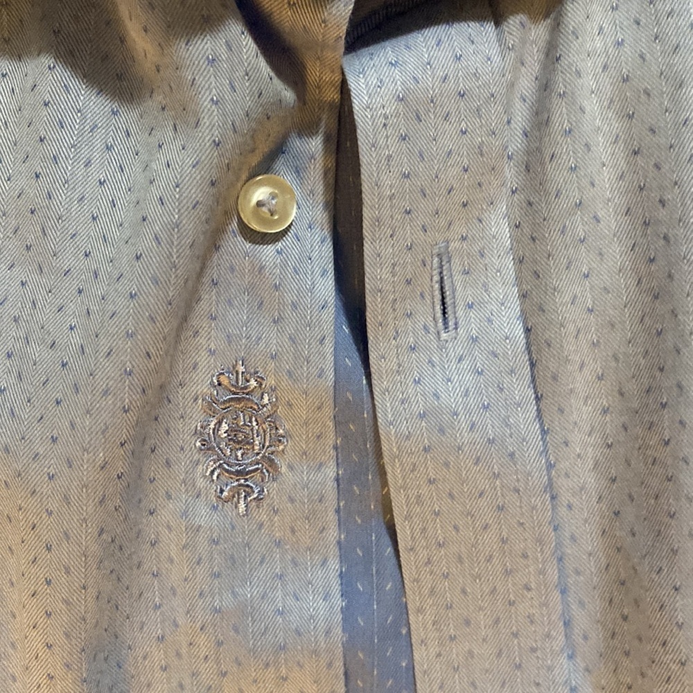🍍ROBERT GRAHAM🍍DRESS SHIRT🍍SIZE 44/17.5🍍A-1 - Picture 4 of 6